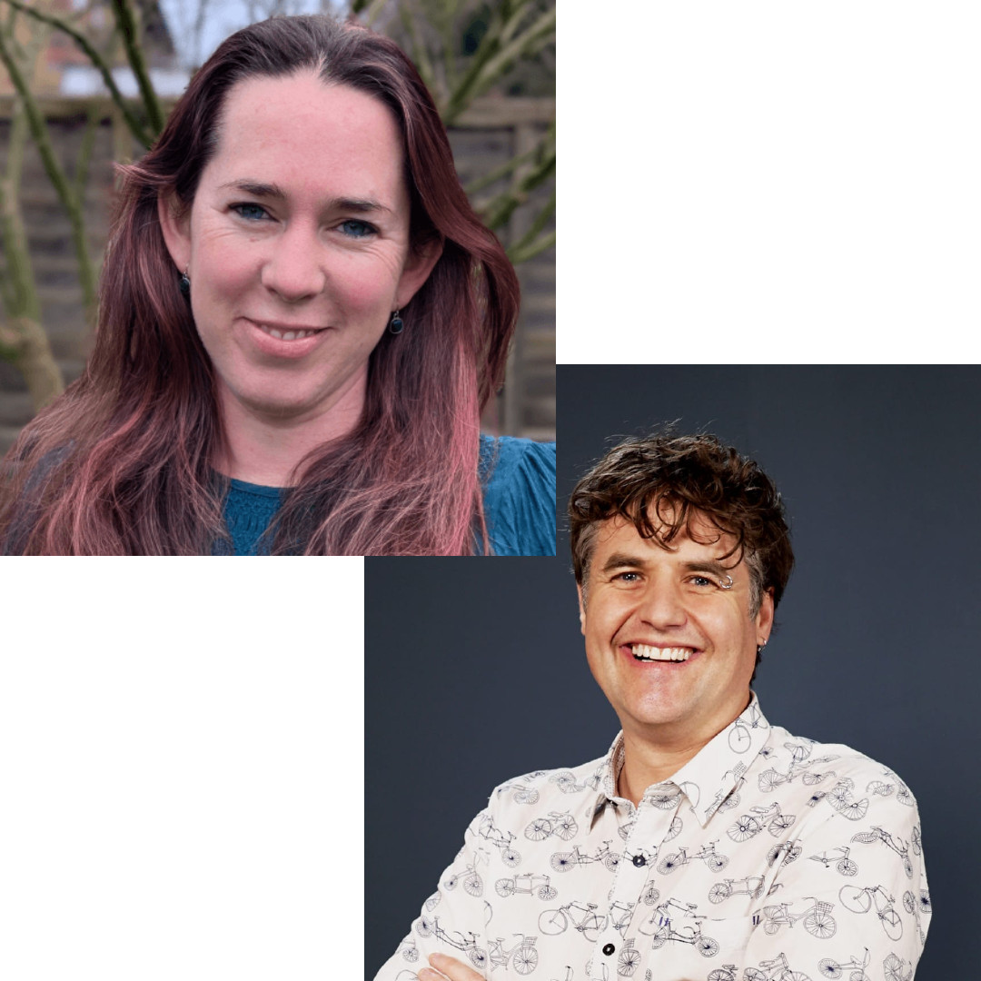 Katie Roberts and Alex Jones from SMK